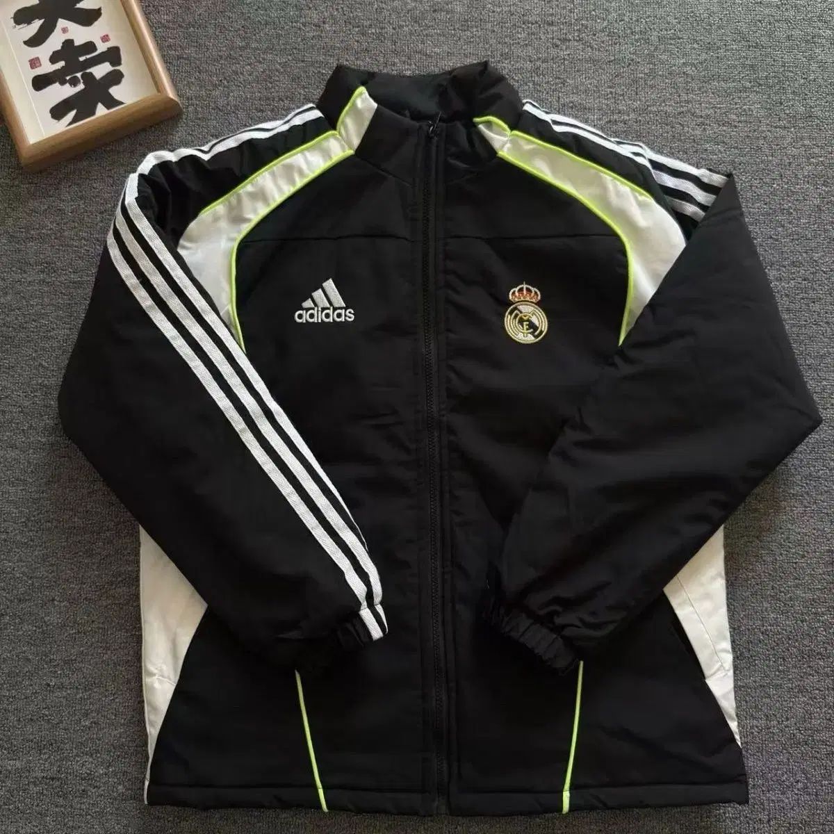 アディダス レアルマドリード トラック ジャケット ブラック 105