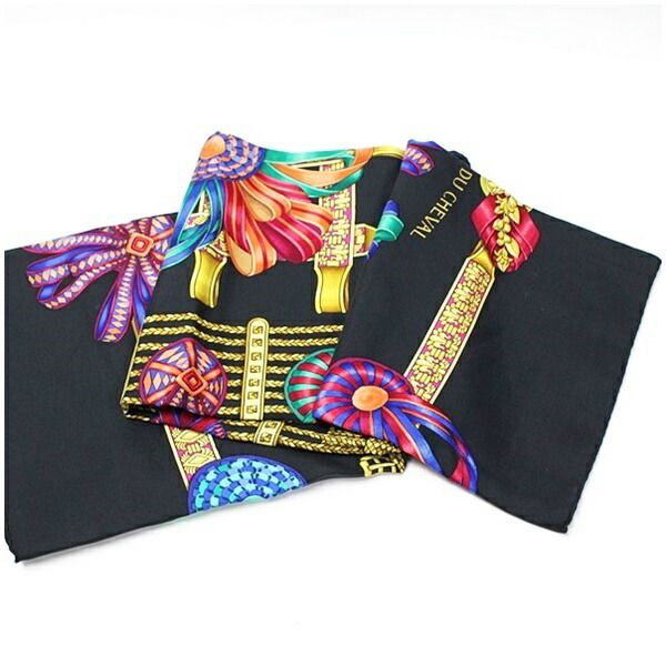 エルメス スカーフ カレ90 LES RUBANS DU CHEVAL - メルカリ