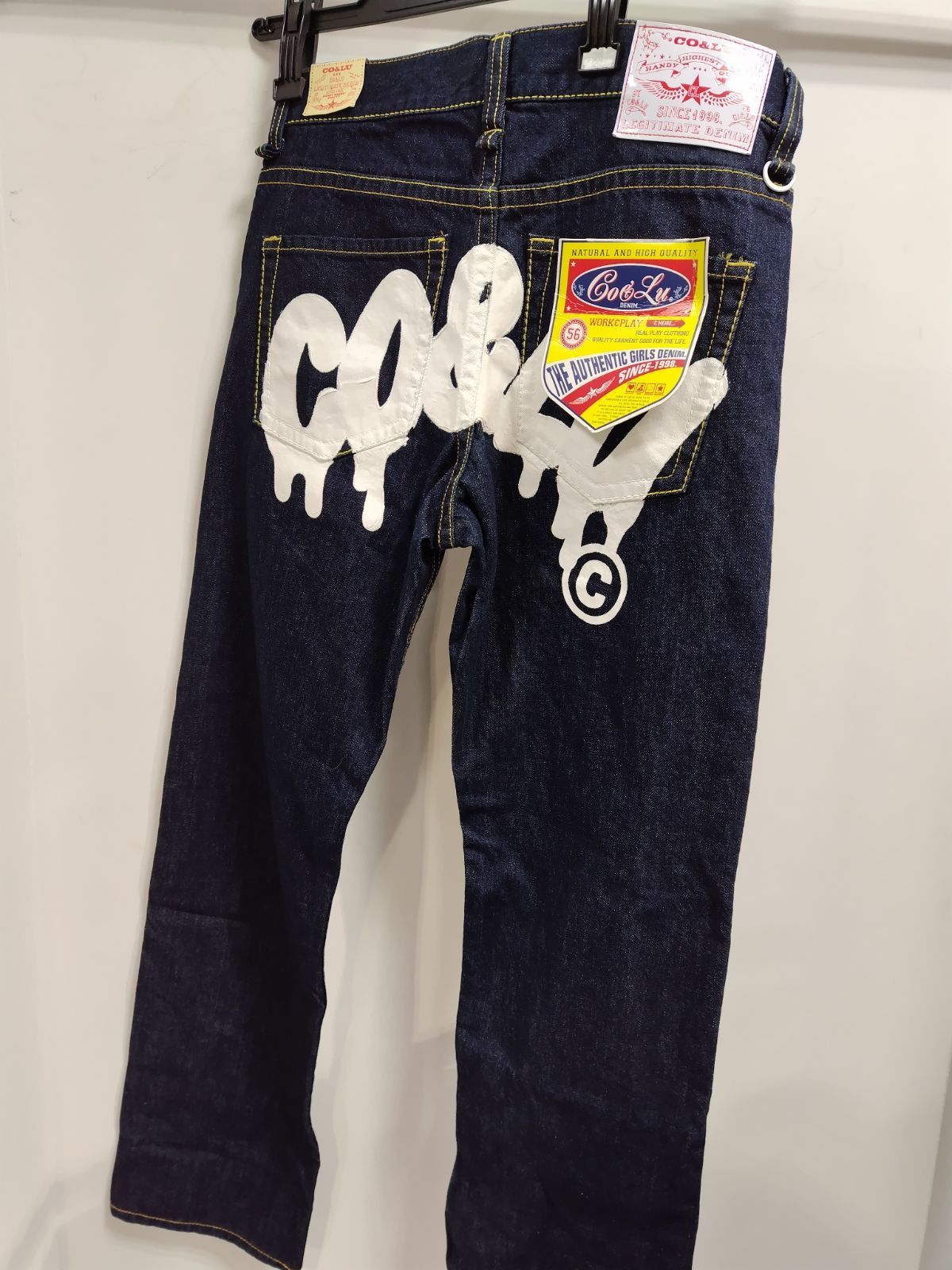 h9◇新品 CO&LU ココルル legitimate denim for girls ジーンズ W82cm 