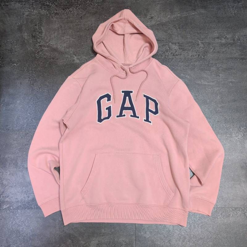Old Gap Hoodie Arch Logo Pink Mens S Pullover オールドギャップ
