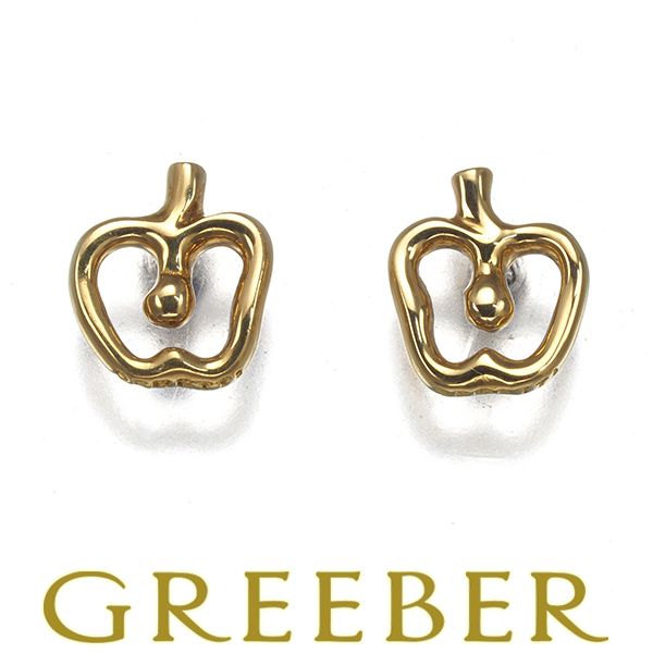 ティファニー ピアス アップル K18YG #185103 - メルカリ