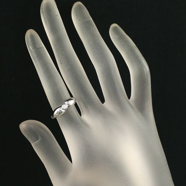 ティファニー リング ダイヤ ダイヤモンド ダブルティアドロップ 10.5