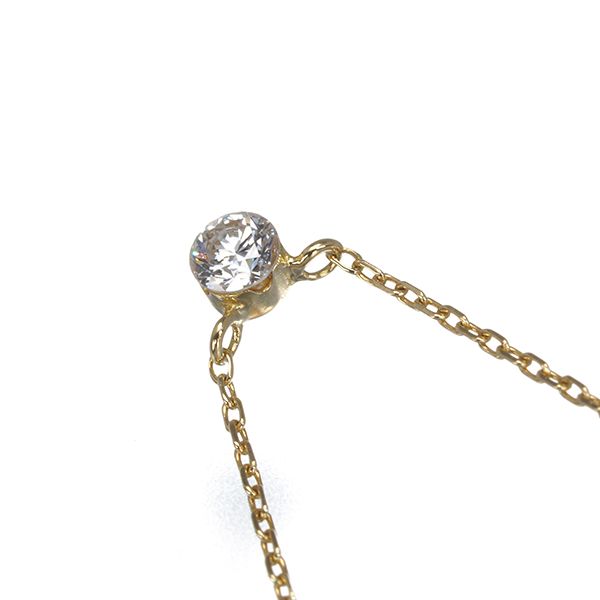 アーカー　ネックレス　一粒ダイヤ　美品♡最終値下げ 楽天市場】ahkah ネックレス 中古 一粒ダイヤの通販