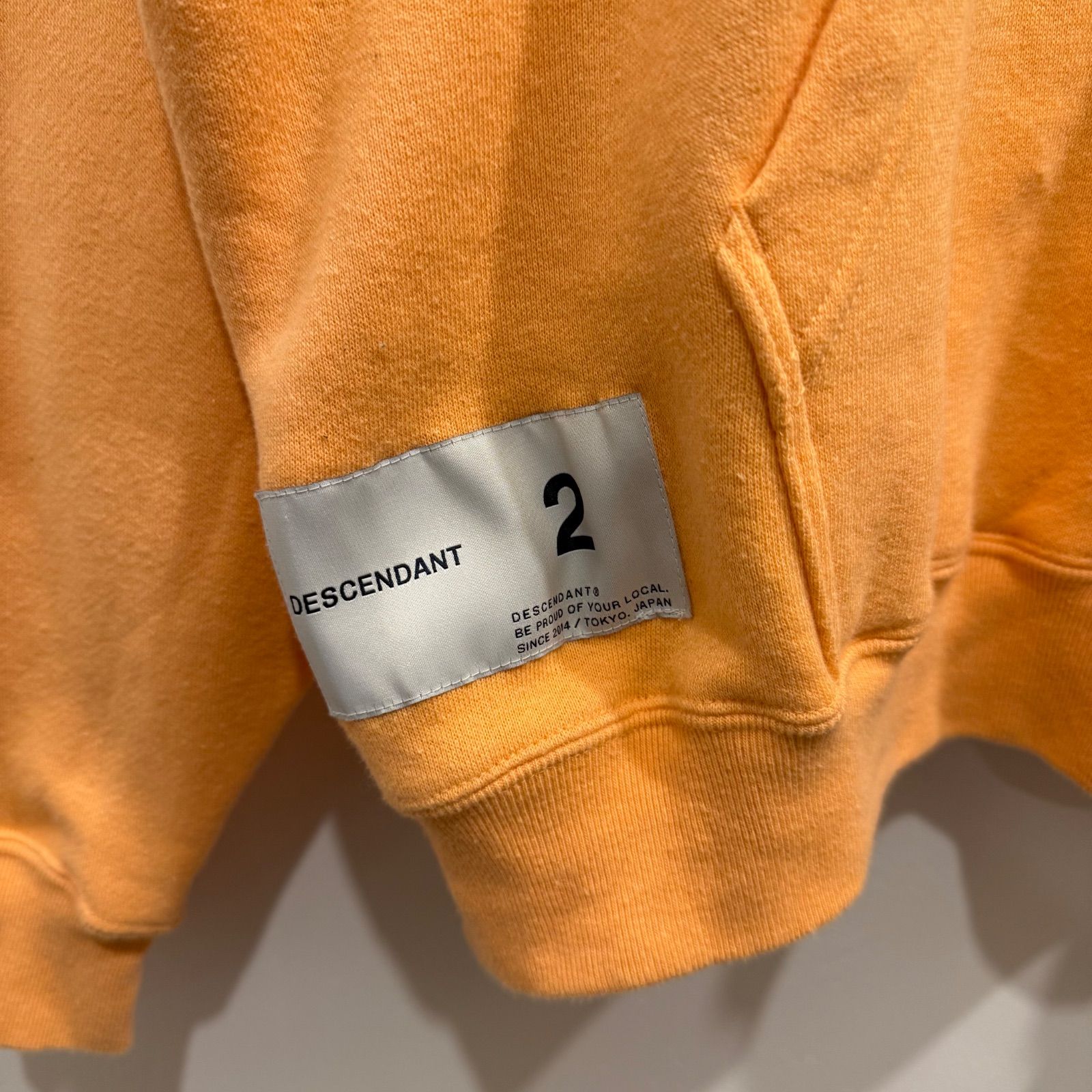 ディセンダント　22ss パーカー　descendant DESCENDANT 22SS PE HOODY フーディー パーカー スウェット ディセンダ