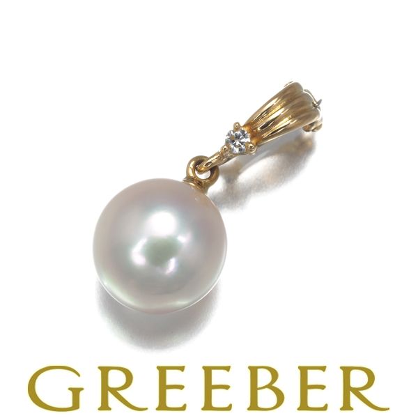 TASAKI タサキ ペンダントトップ パール 真珠 8.6mm ダイヤ