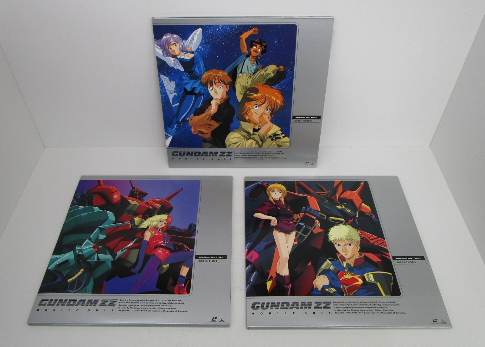 レーザーディスク　W.3ワンダー3 メモリアルBOX 2組14枚未開封あり レーザーディスク W.3ワンダー3 メモリアルBOX 2組14枚未開封あり