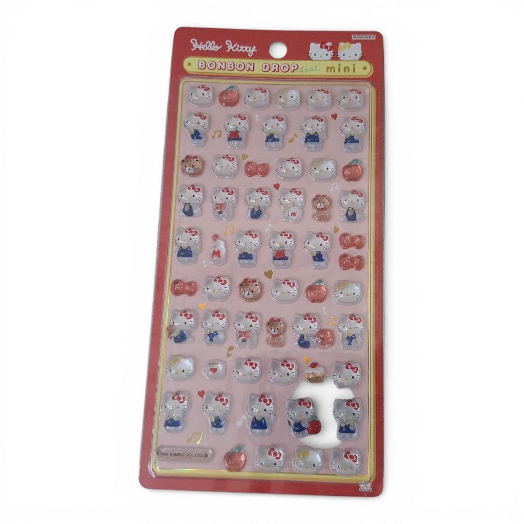 サンリオ 正規品 ハローキティ ボンボンドロップシール mini 第一弾
