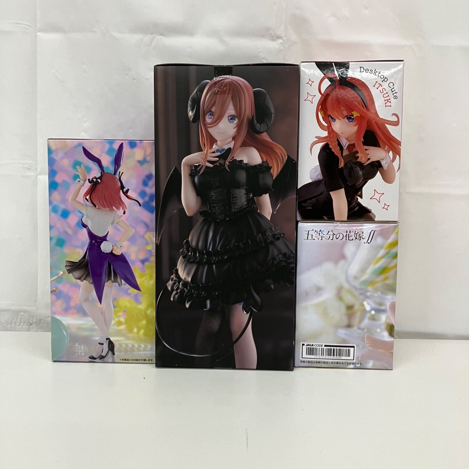 未開封 五等分の花嫁 Desktop Cute 中野一花 中野五月 BiCute Dark