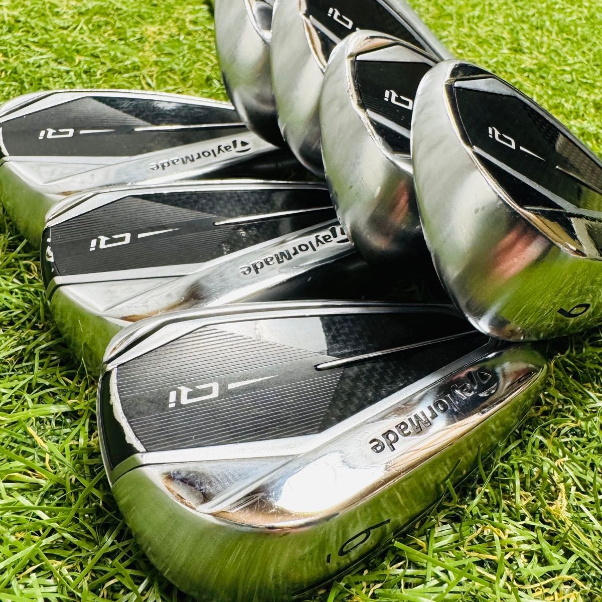 レフティ】テーラーメイド Qi メンズアイアンセット 7本 スチール S