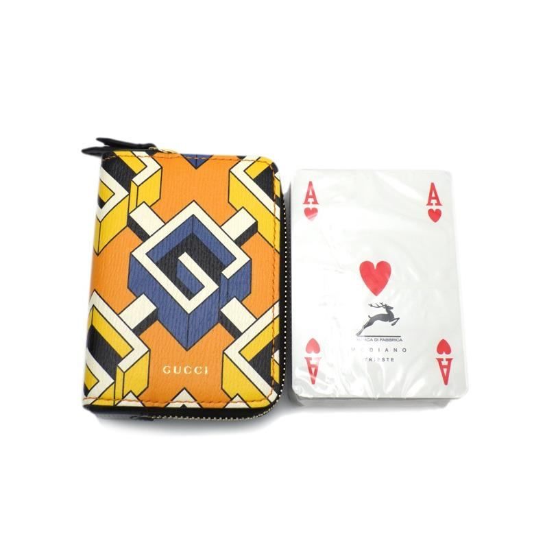 グッチ GUCCI 【 662294 】 ジオメトリックG ロゴ 総柄 カード