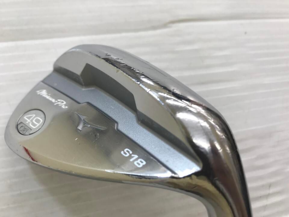 ミズノ Mizuno Pro S18 49度 NSプロ Zelos 8 Rフレックス ウェッジ