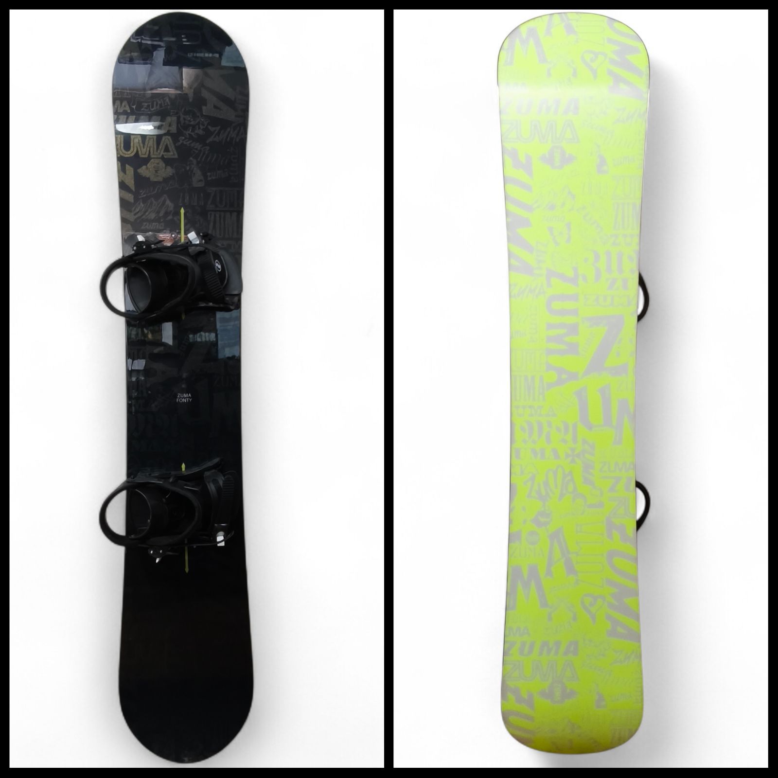 ZUMA ツマ スノーボード ビンディングセット 155cm M/L ツインチップ