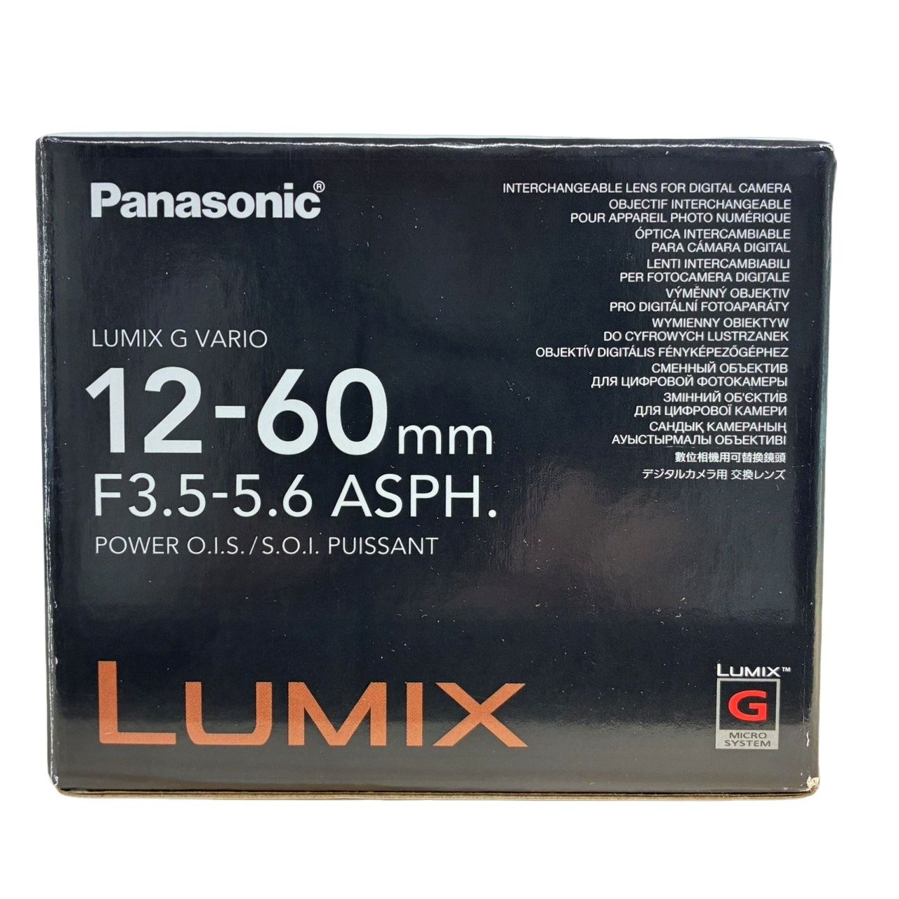 Panasonic パナソニック 標準レンズ 12-60/3.5-5.6 ASPH./POWER O.I.S