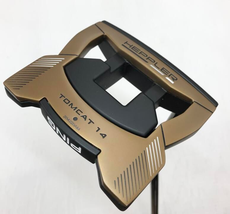PING HEPPLER TOMCAT 14 パター ゴールド/ブラック パター HEPPLER ヘプラー TOMCAT 14 アジャストモデル 34インチ 標準