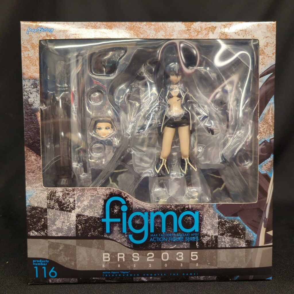 【新品未開封品】figma 116 BRS2035 ブラック★ロックシューター figma BRS2035（ブラック☆ロックシューターTHE GAME） : figma