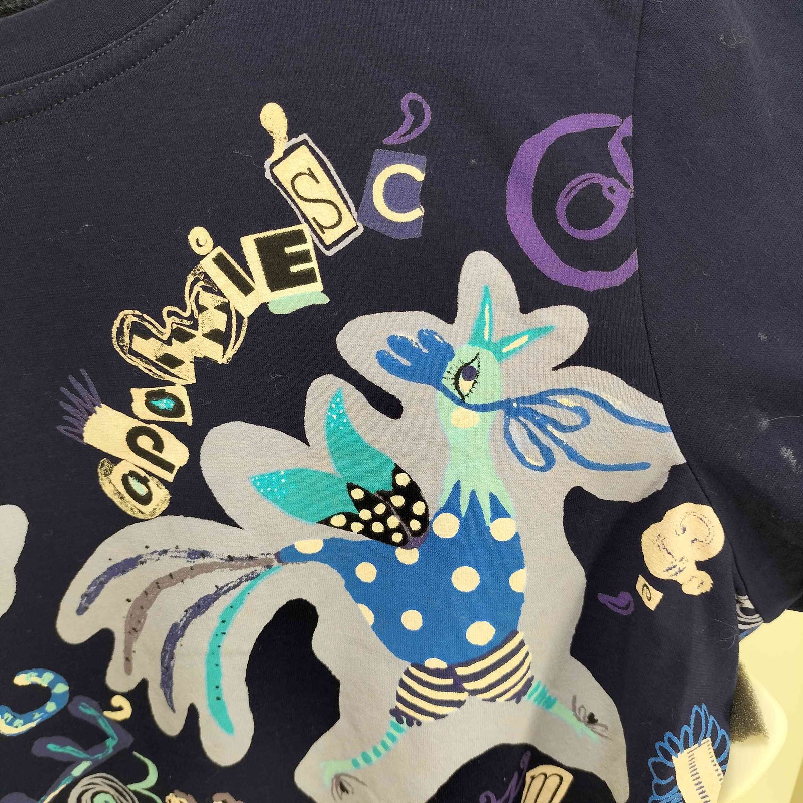 希少✨トクコプルミエヴォル チュニック 星座 フリル Aライン 水色