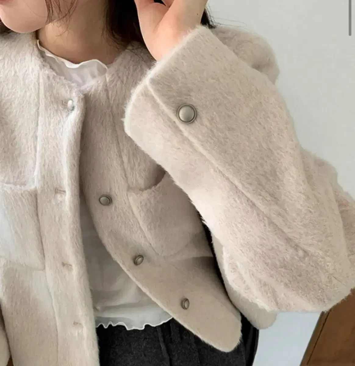 美品✨】エムズグレイシー ショップ カーディガン ニット ビジュー