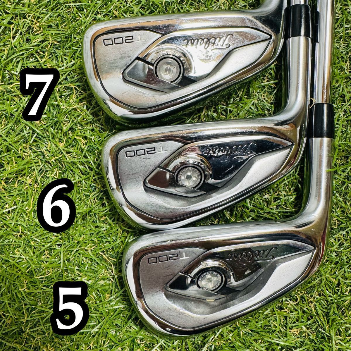 【貴重なレフティ】タイトリスト T200 アイアンセット 6本 メンズ S 左用 レフティ】タイトリスト T200 2019 メンズアイアンセット 6本 S - メルカリ