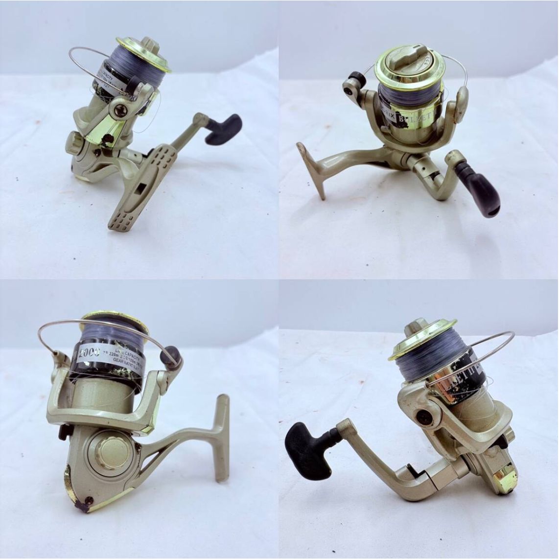 スピニングリール 12個セット売り　ジャンク リールまとめ ジャンク扱い 大量セット スピニングリール 現状渡し