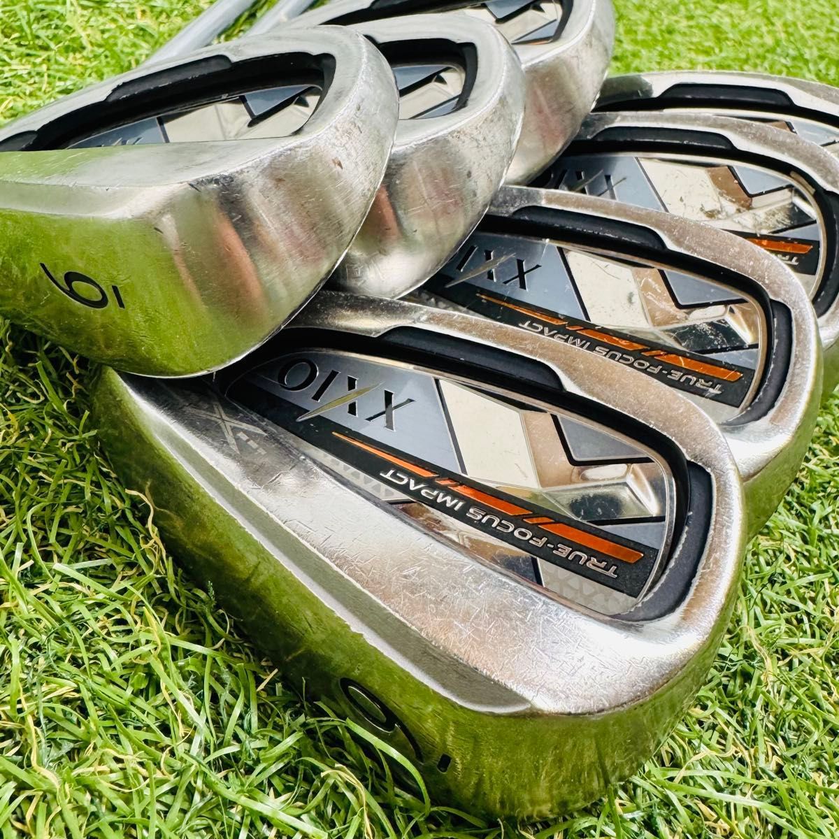 良品】10代目ゼクシオ XXIO10 メンズアイアンセット 7本 スチール S