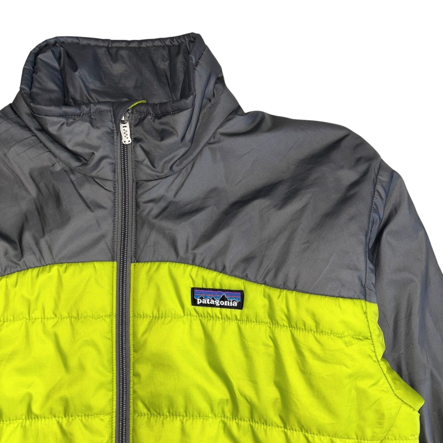 10年製 patagonia MICRO PUFF JACKET S ライト ゲッコーグリーン 