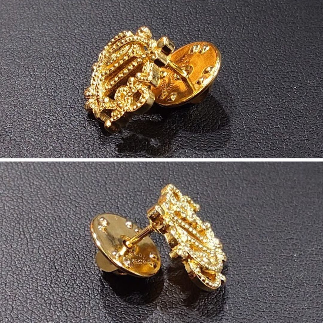 ヴィンテージ Christian Dior CD クリスチャン ディオール エンブレム