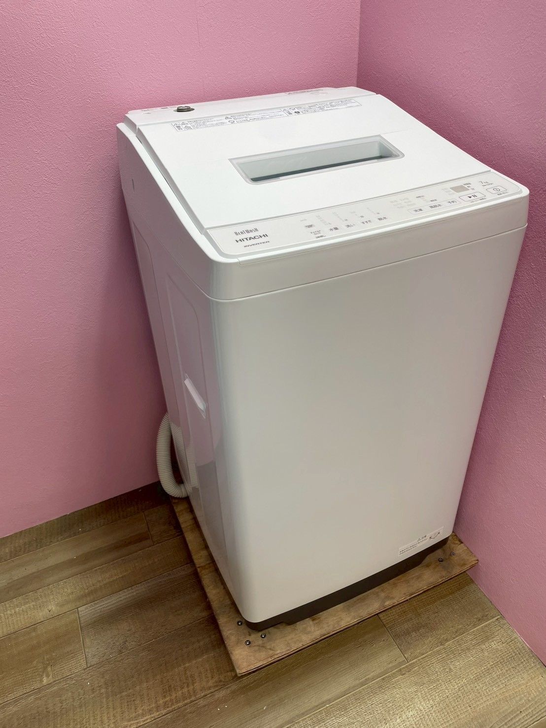 美品】大阪送料無料☆3か月保障付き☆洗濯機☆日立☆ビートウォッシュ 