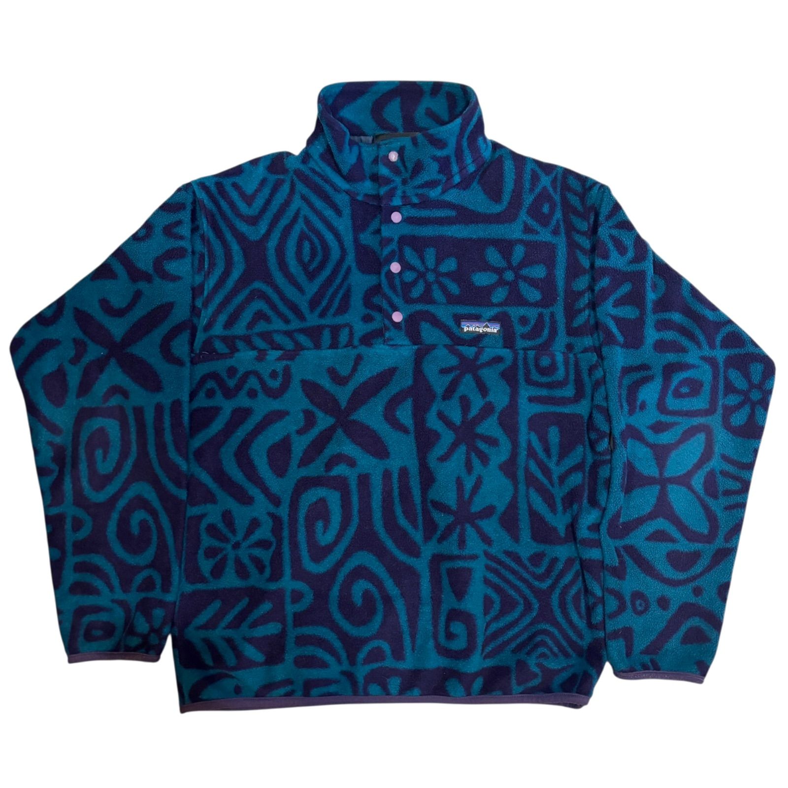 パタゴニア スナップT USA製 総柄 ミネハハ Patagonia シンチラ