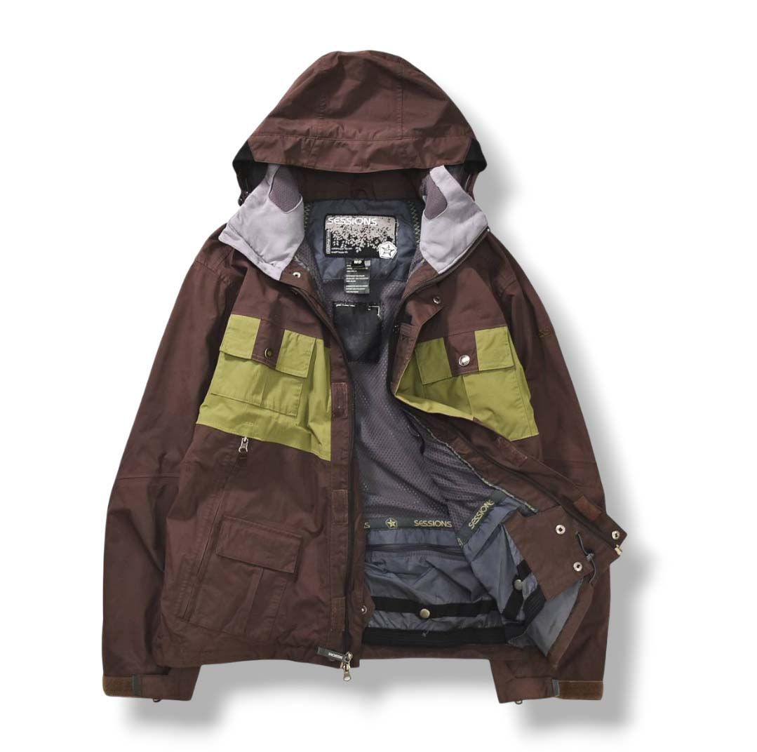 定番】 セッションズ SESSIONS スノーボード ジャケット マウンテン