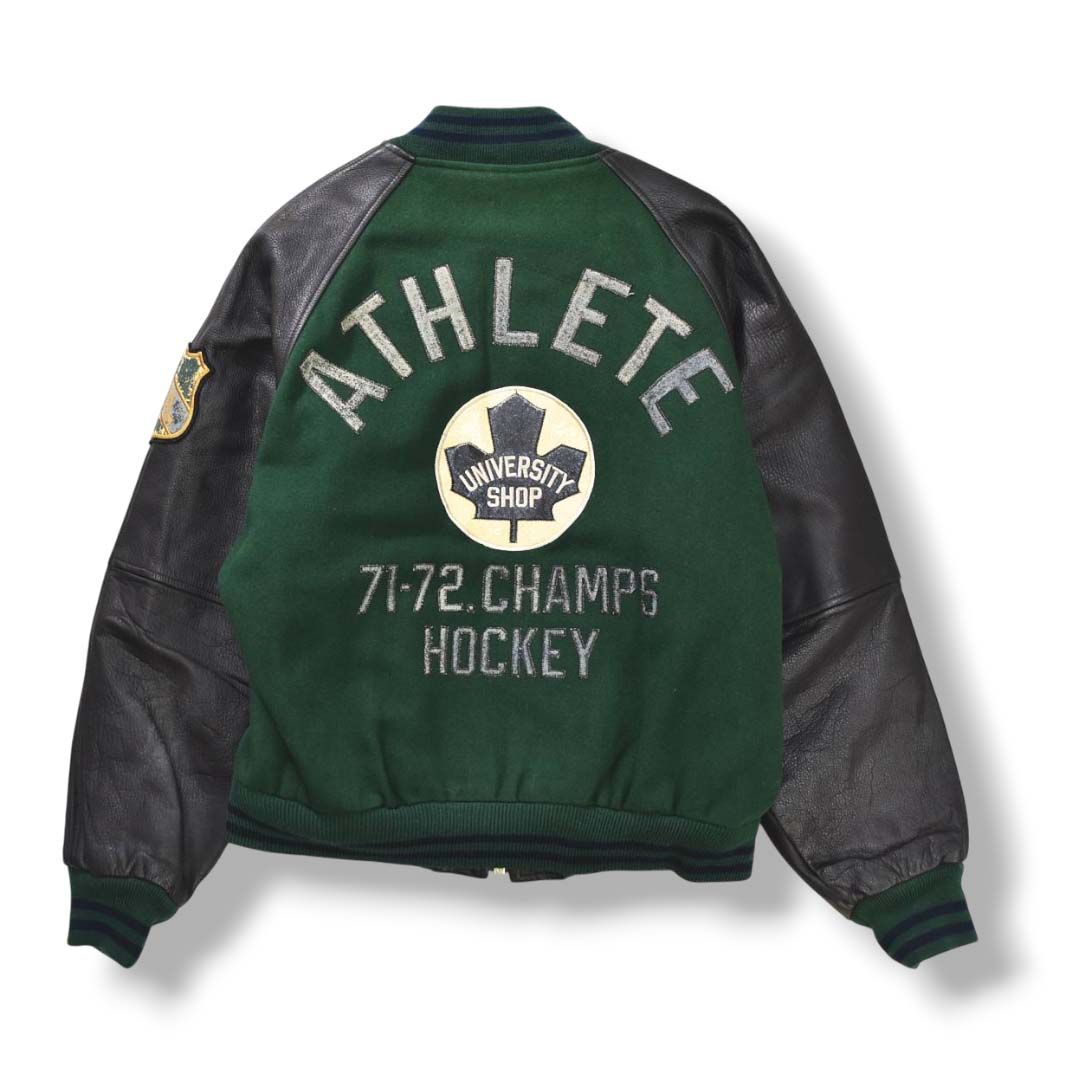 90s ヴィンテージ UNIVERSITY SHOP アイスホッケー カレッジ デザイン