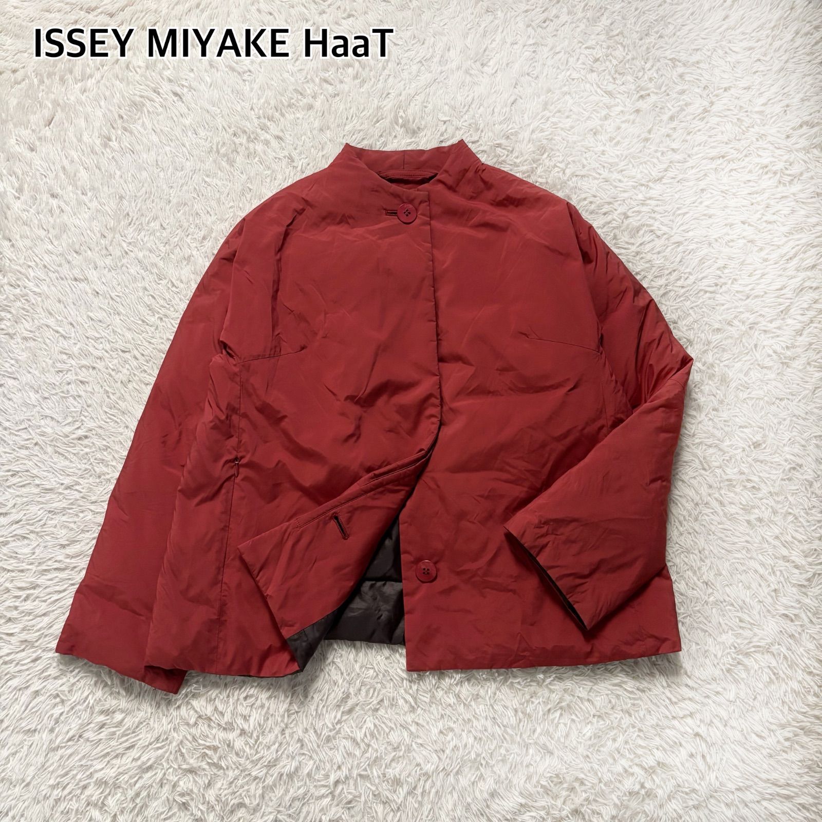 ISSEY MIYAKE HaaT イッセイミヤケ ハート スタンドカラー ダウン 