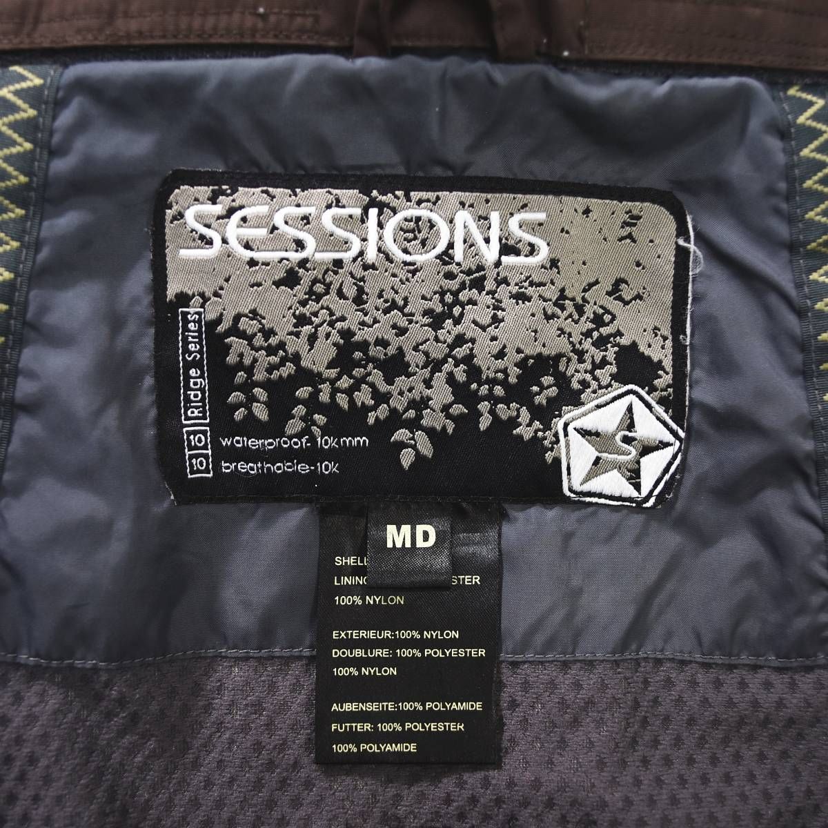 SESSIONS スノーボードジャケット MD/M SESSIONS スノーボードジャケット MD/M 楽天市場】SESSIONS
