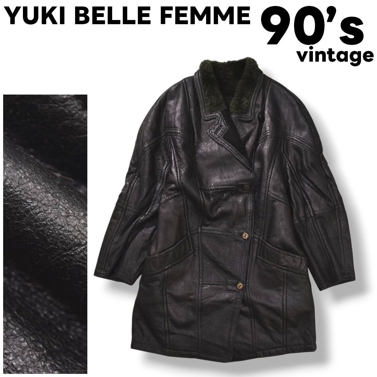 レディース 90s ヴィンテージ ウルグアイ製 ユキ ベルファム YUKI 