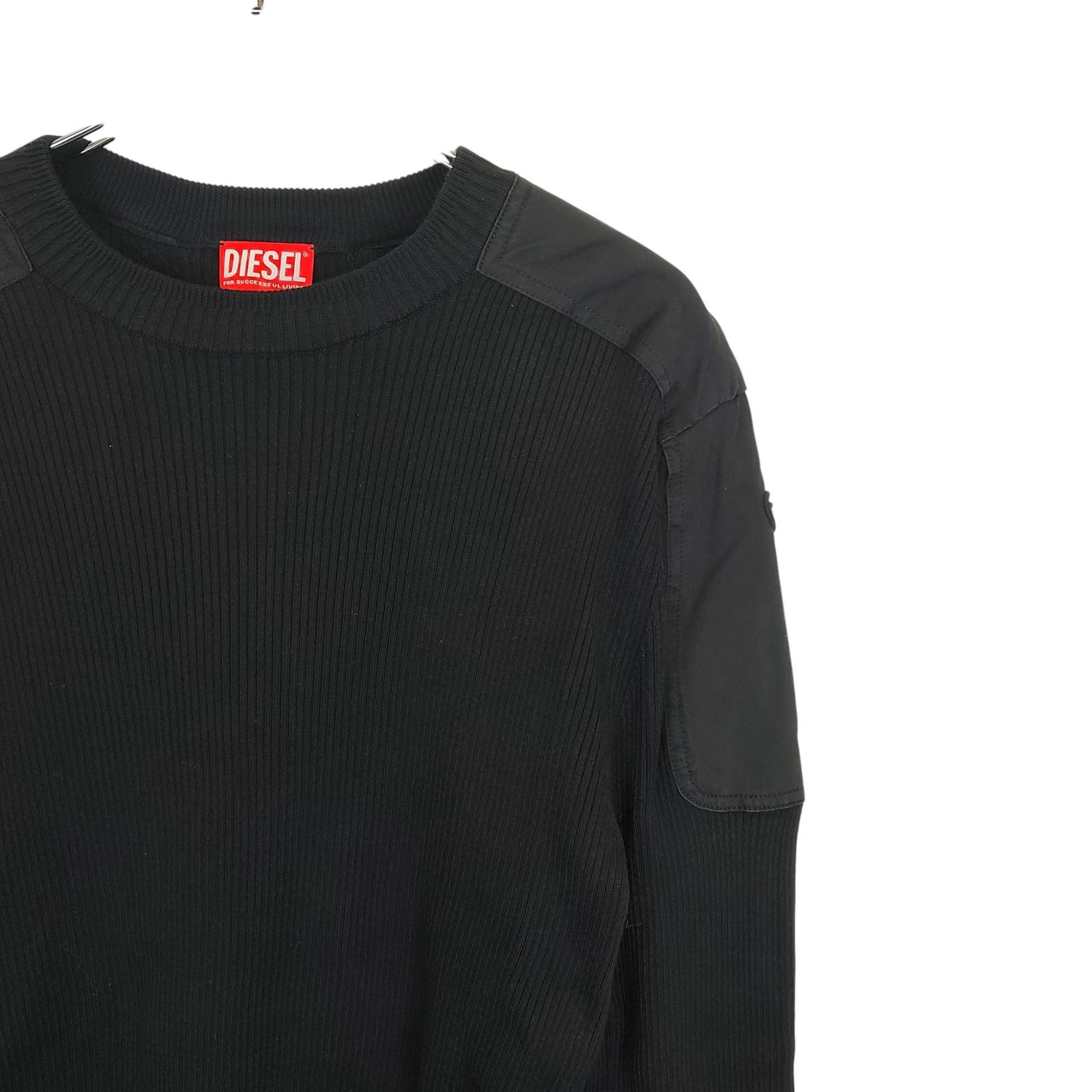 DIESEL ディーゼル K-MARTIN コットン ナイロン切替 プルオーバー 