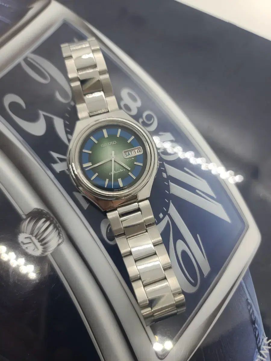 ヴィンテージ SEIKO セイコー アドバン メンズ 自動巻き メタル 時計