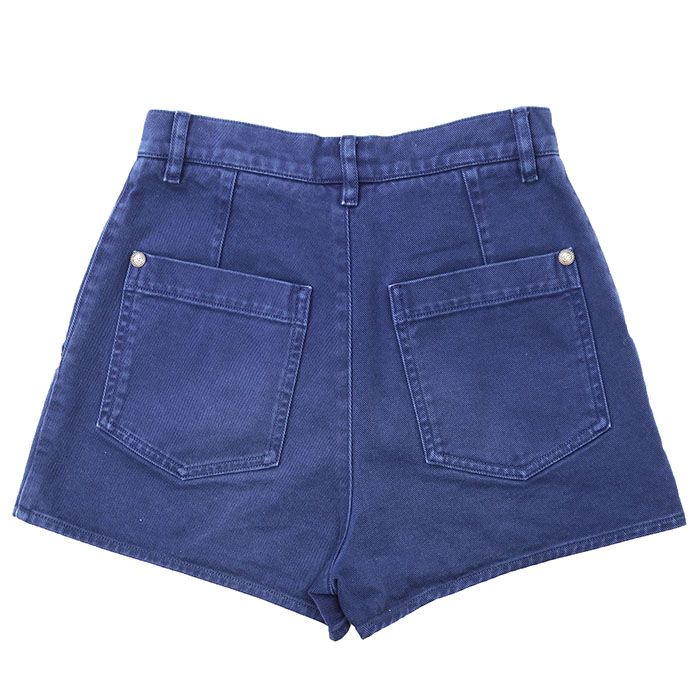 CHANEL シャネル ショートパンツ デニム P58413 2018年製 COCOマーク  