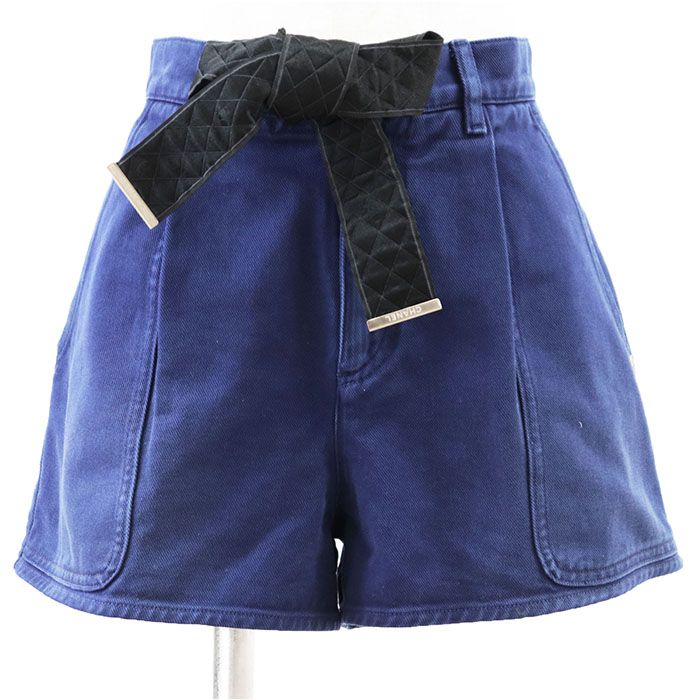 CHANEL シャネル ショートパンツ デニム P58413 2018年製 COCOマーク  