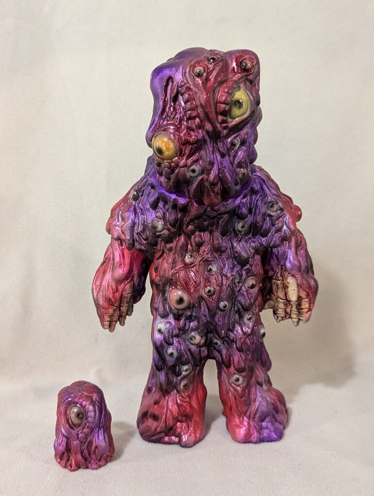 U*u様 暗黒エンターテイメント ヒャクメドラ ヒトツメドラ付き クリアブルー 暗黒エンターテイメント ヒャクメドラ ヒトツメドラ付き クリアブルー