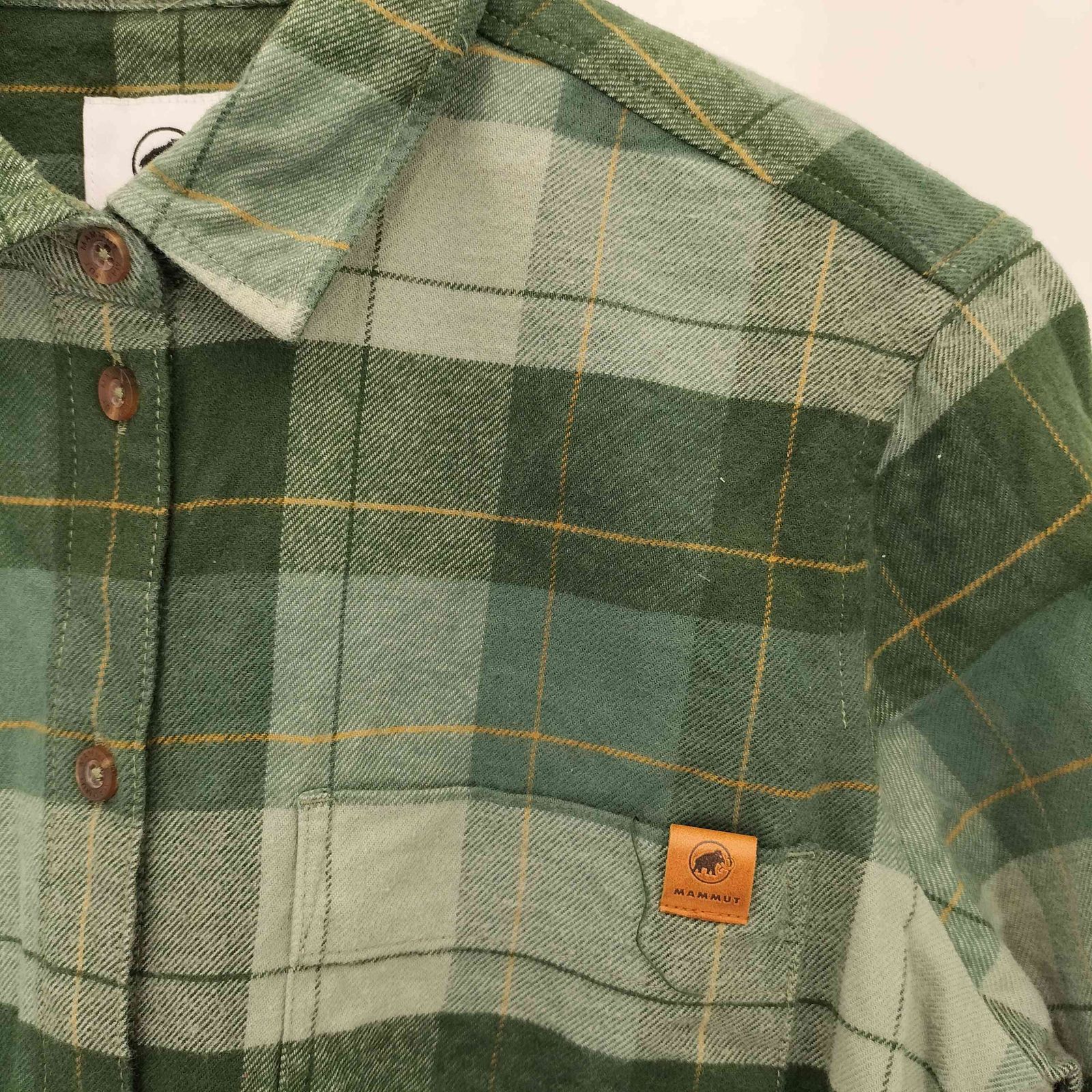MAMMUT ブロックチェックシャツ　マムート マムート MAMMUT ブロックチェックシャツ レディース S - メルカリ