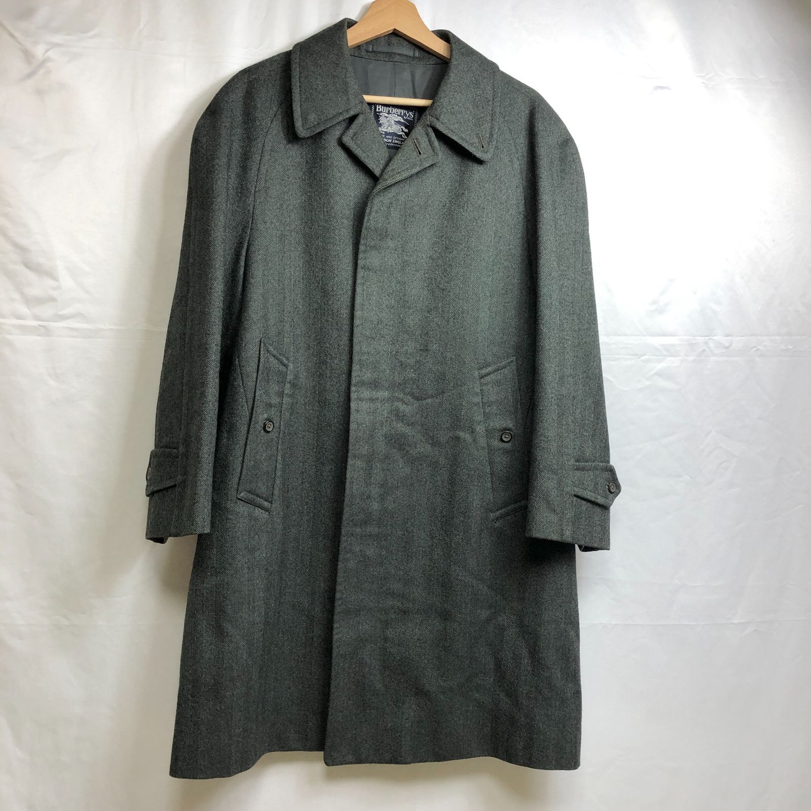 Burberry メンズウールコート サイズ M ウール100％ バーバリー SGAW10