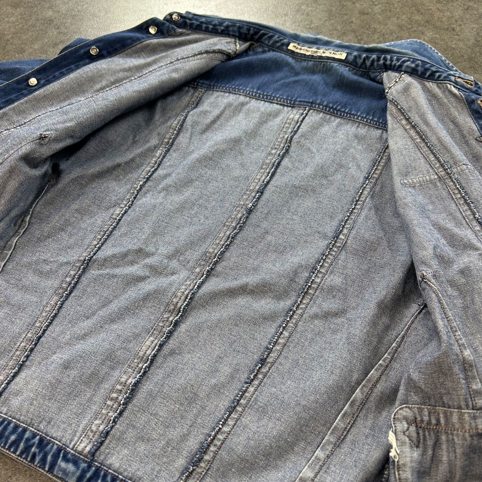 Mademoiselle NON NON SPORTS Denim Jacket マドモアゼルノンノン