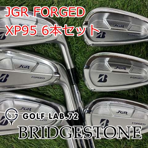 中古】アイアンセット ブリヂストン JGR FORGED◇XP95 6本セット◇S