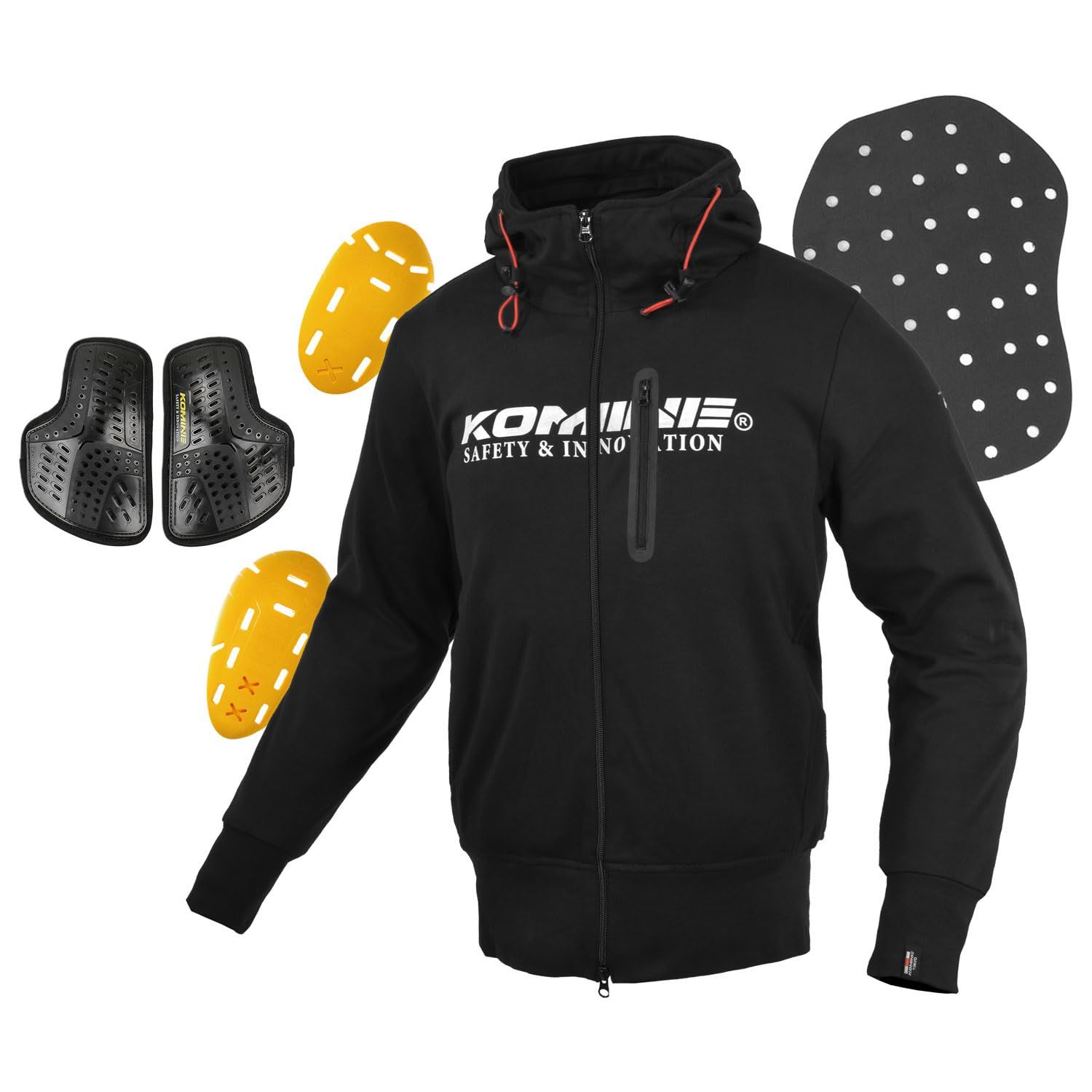 新品 [KOMINE] バイク用 ジャケット プロテクトKVパーカー JK-604 1290