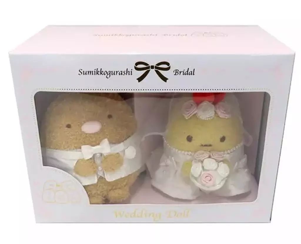 【新品未開封】ブライダル ウェルカムドール 第一弾 とんかつ えびふらいのしっぽ 中古】ぬいぐるみ とんかつ＆えびふらいのしっぽ ウェルカムドール