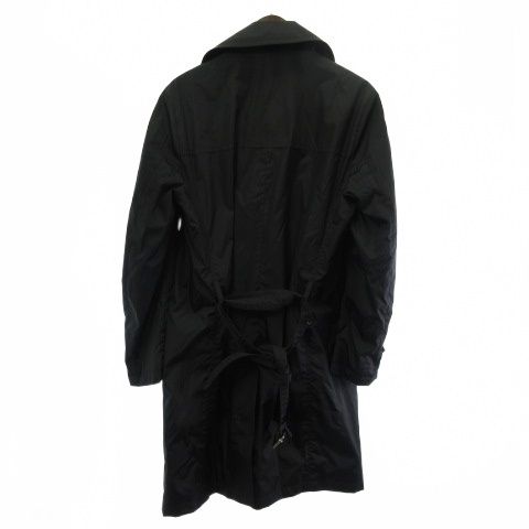 h*t様 GUCCI ブラック トレンチコート グッチ GUCCI ナイロン トレンチコート スプリングコート 黒 ブラック