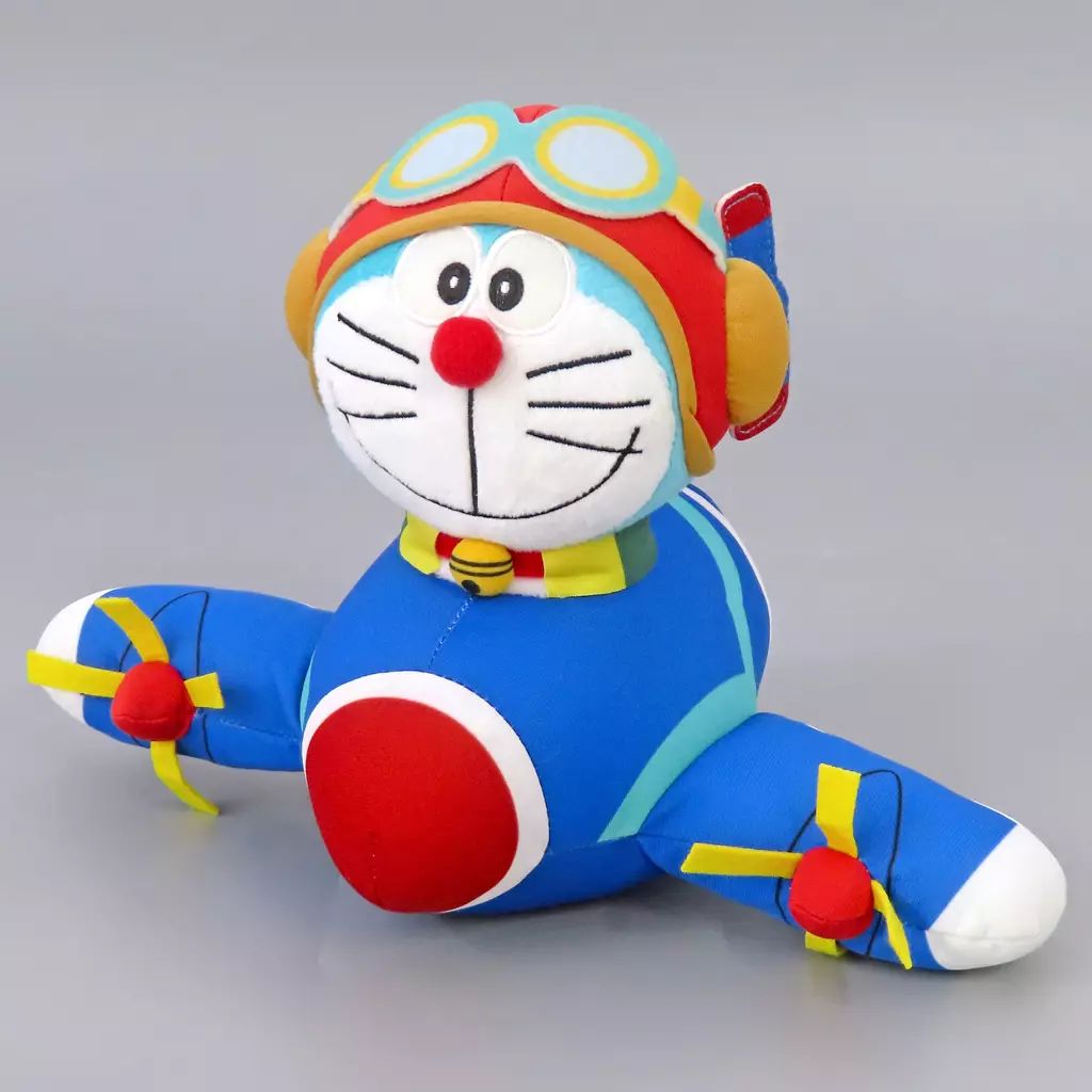 中古】ぬいぐるみ ドラえもん(通常) 飛行機GBぬいぐるみ 「映画 