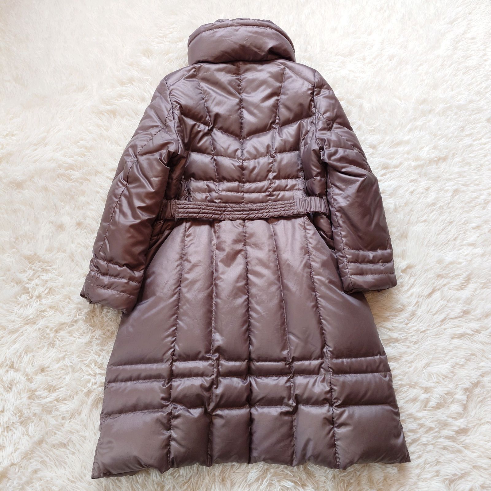 美品 23区 ロング ダウンコート ダウンジャケット 大きいサイズ