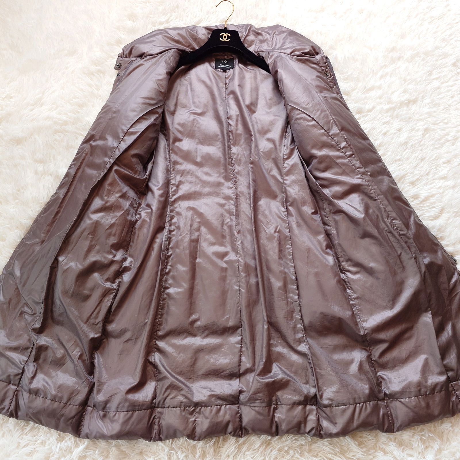 美品 23区 ロング ダウンコート ダウンジャケット 大きいサイズ