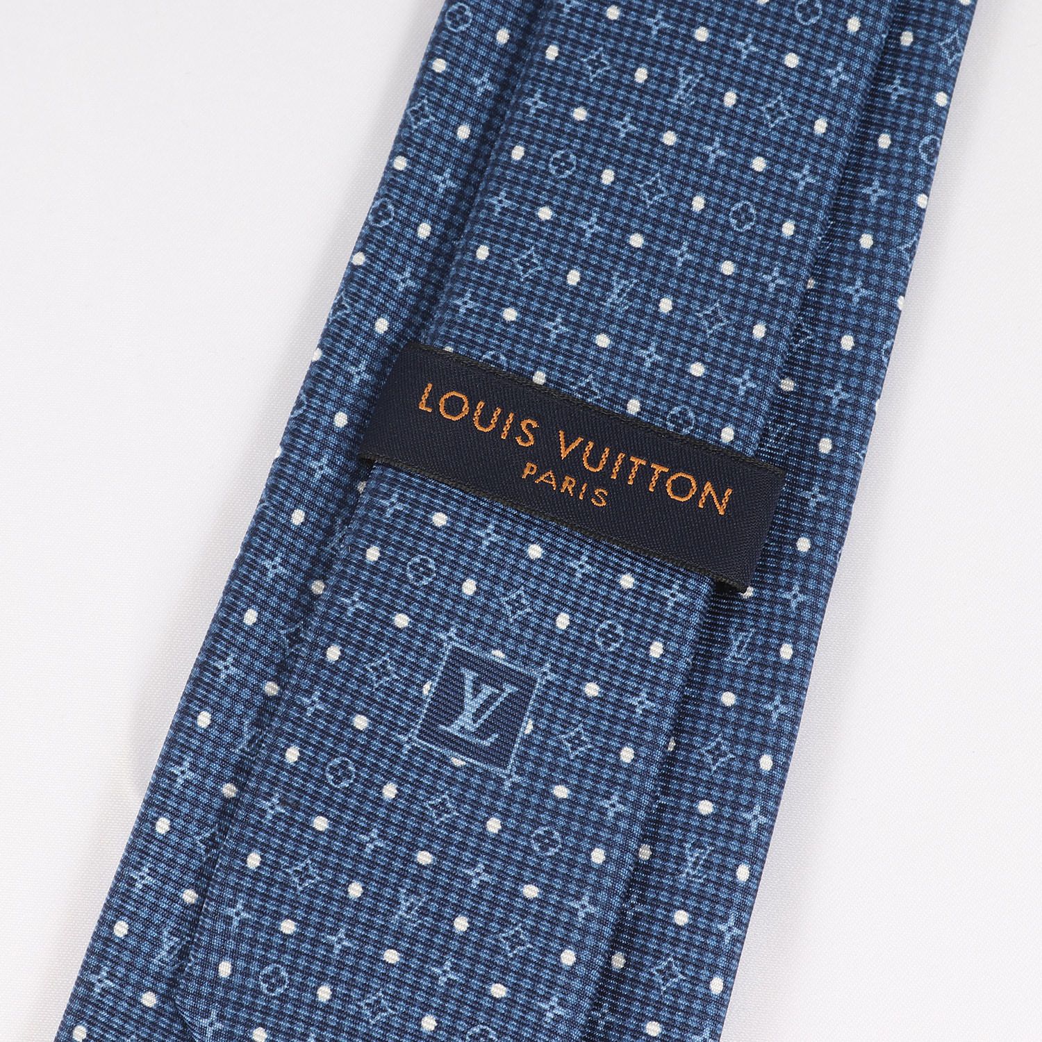 美品】LOUIS VUITTON ルイヴィトン ネクタイ / モノグラム シルク