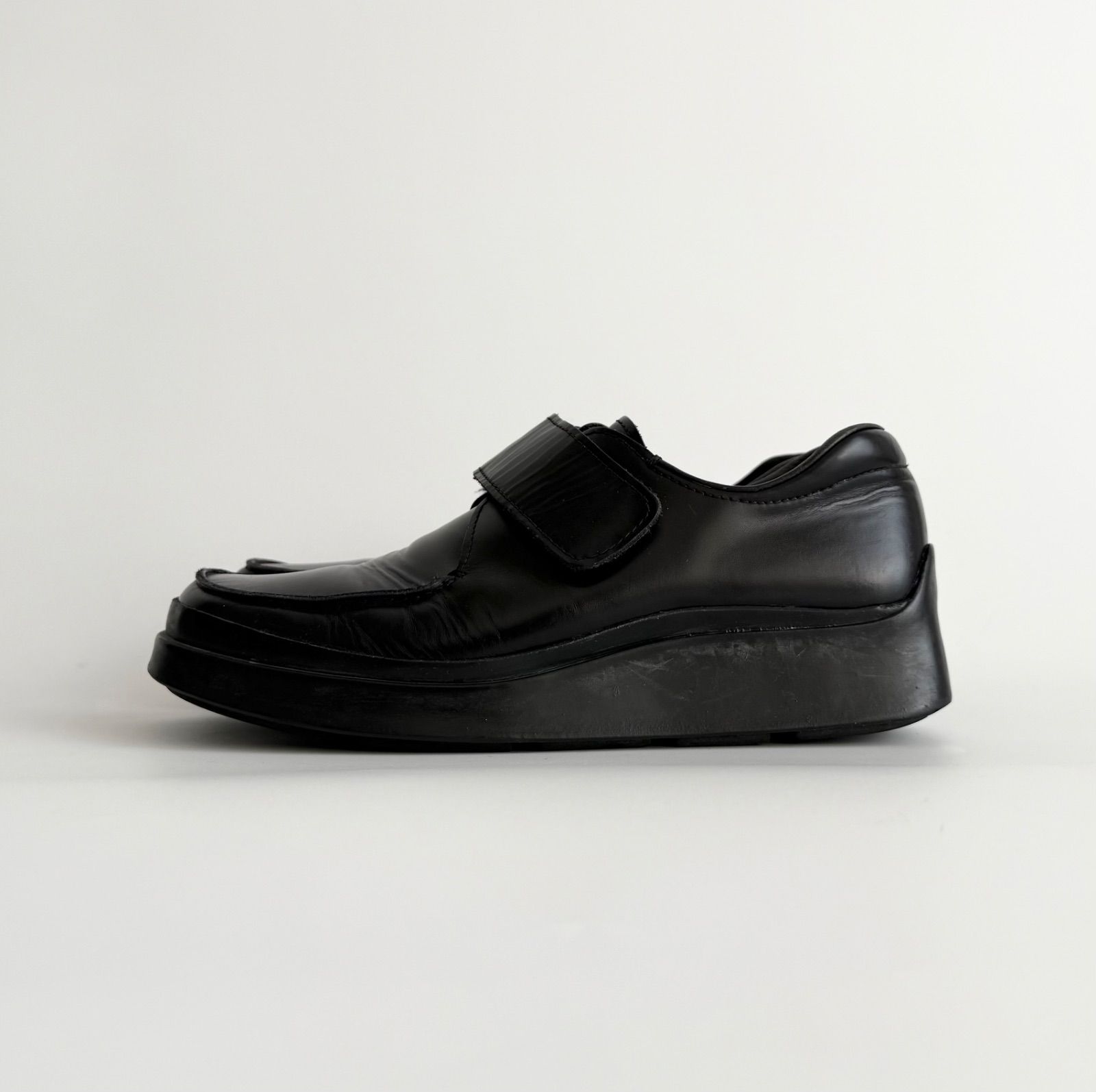 SS1998 PRADA MEN LEATHER BELTED SHOES プラダ 1998年 archive